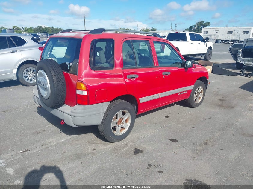 CHEVROLET TRACKER 2003 VIN 2CNBJ13C436910680