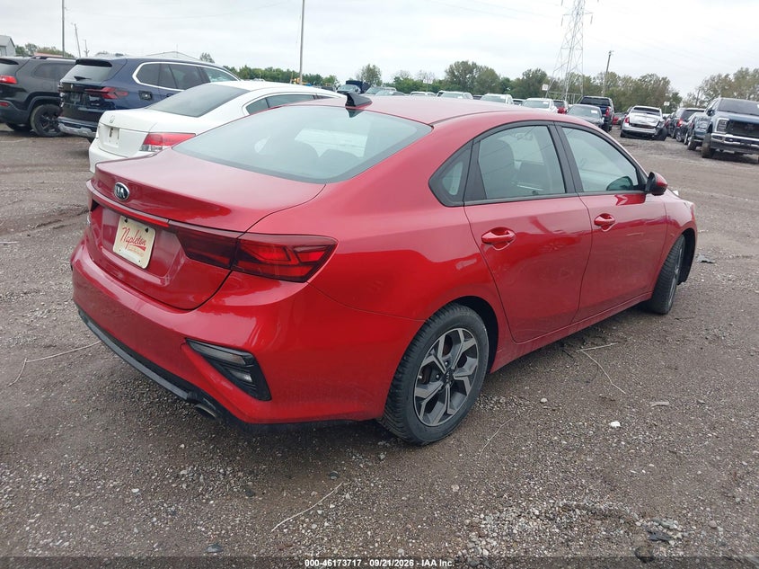 Vin: 3kpf24ad4ke125736, lot: 46673577, kia forte lxs 20194