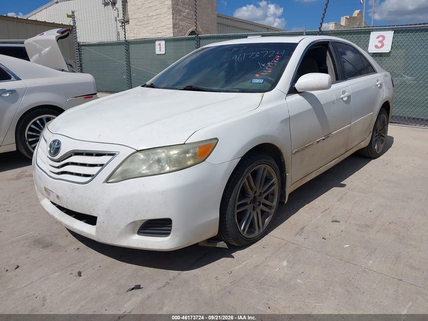 Vin: 4t4bf3ekxar042383, lot: 46673584, toyota camry le 20102