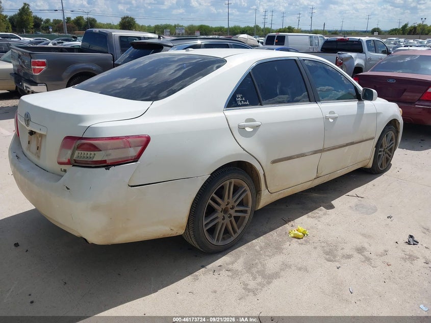 Vin: 4t4bf3ekxar042383, lot: 46673584, toyota camry le 20104