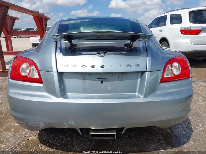CHRYSLER CROSSFIRE 2008 VIN 1C3LN69L08X074864