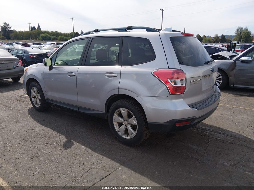 Vin: jf2sjadc6gh530499, lot: 46673593, subaru forester 2.5i premium 20163