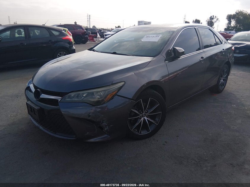 Vin: 4t1bk1fk8fu558807, lot: 46673595, toyota camry xse v6 20152