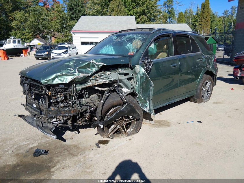 Vin: 4jgfb4fb8tb592675, lot: 46673612, mercedes-benz gle 350 20262