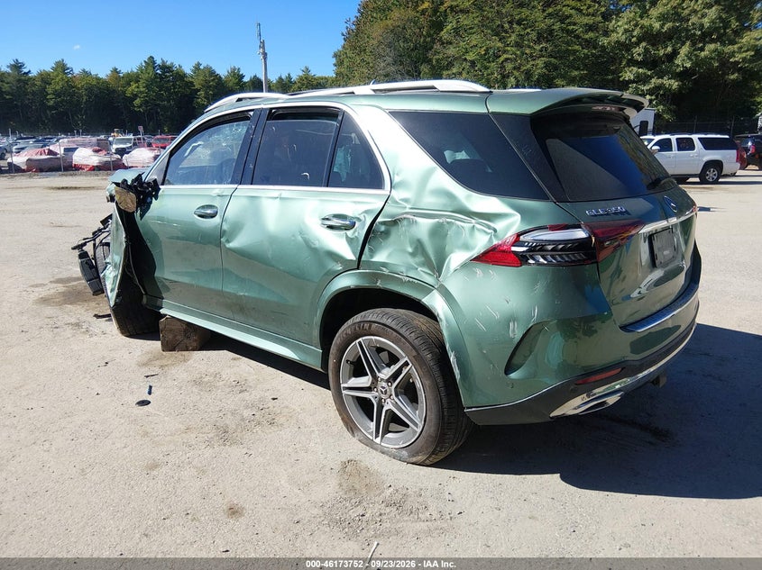 Vin: 4jgfb4fb8tb592675, lot: 46673612, mercedes-benz gle 350 20263