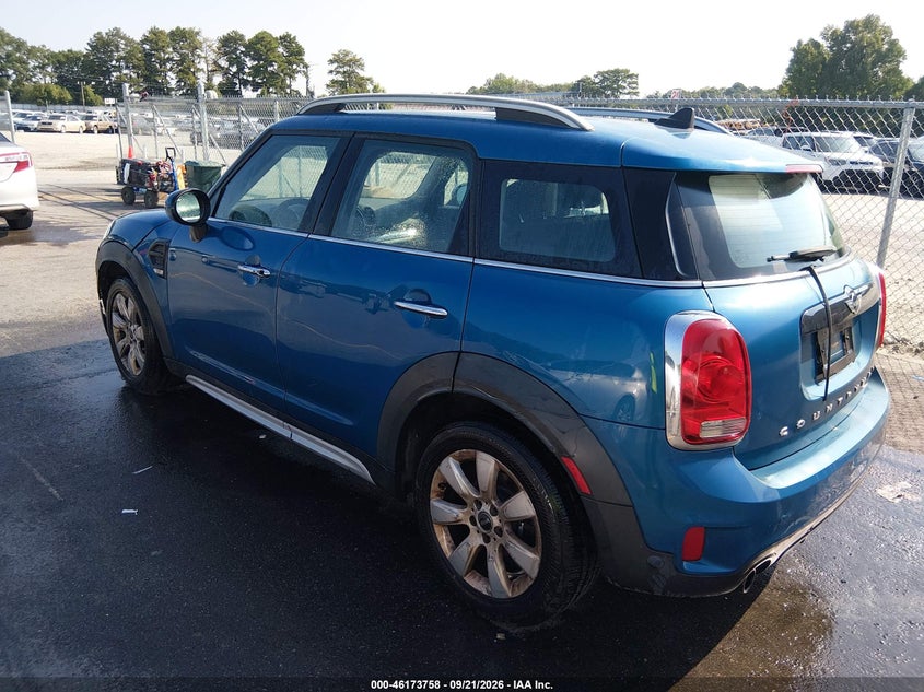 Vin: wmzys7c35j3e07276, lot: 46673618, mini countryman cooper 20183