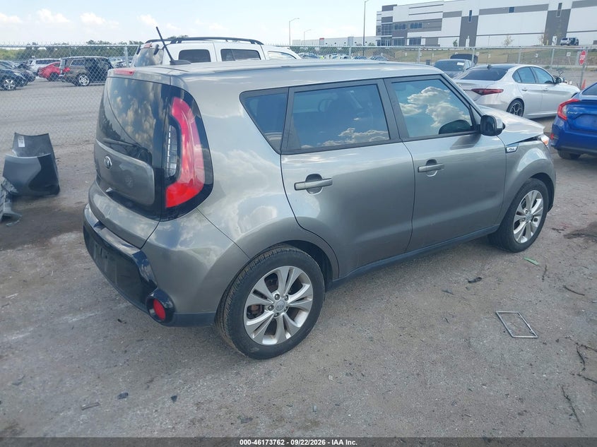 Vin: kndjp3a54g7394034, lot: 46673622, kia soul + 20164