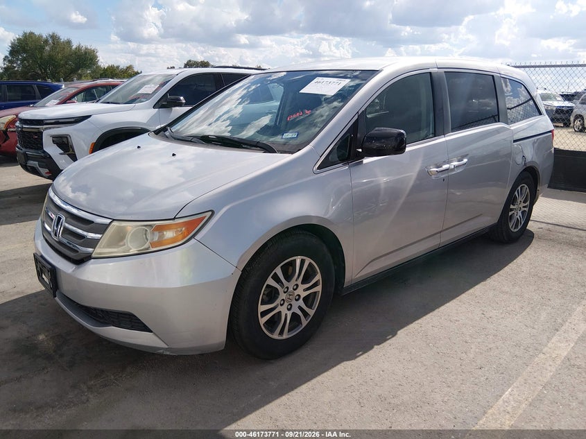 Vin: 5fnrl5h46cb016034, lot: 46673631, honda odyssey ex 20122