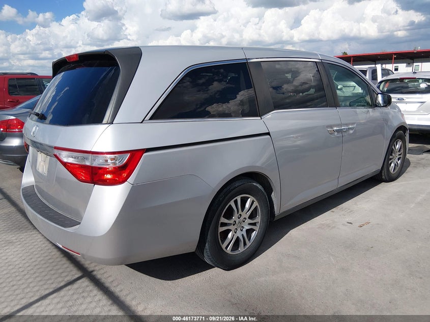 Vin: 5fnrl5h46cb016034, lot: 46673631, honda odyssey ex 20124