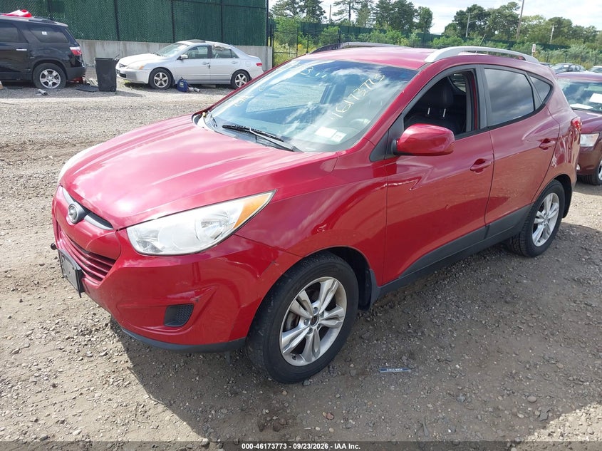Vin: km8ju3ac9bu243980, lot: 46673633, hyundai tucson gls 20112