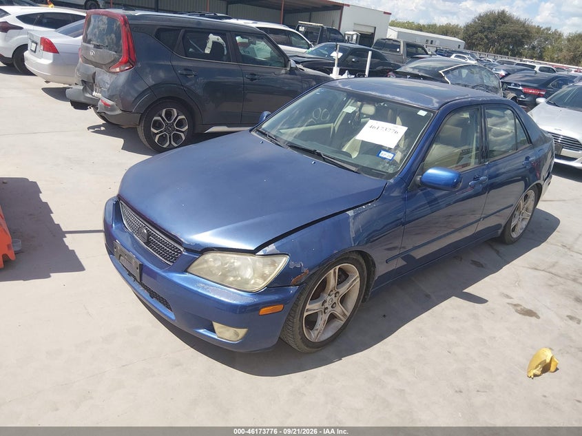 LEXUS IS 300 2002 VIN JTHBD192420051171