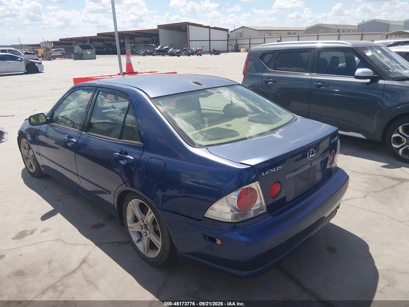 LEXUS IS 300 2002 VIN JTHBD192420051171