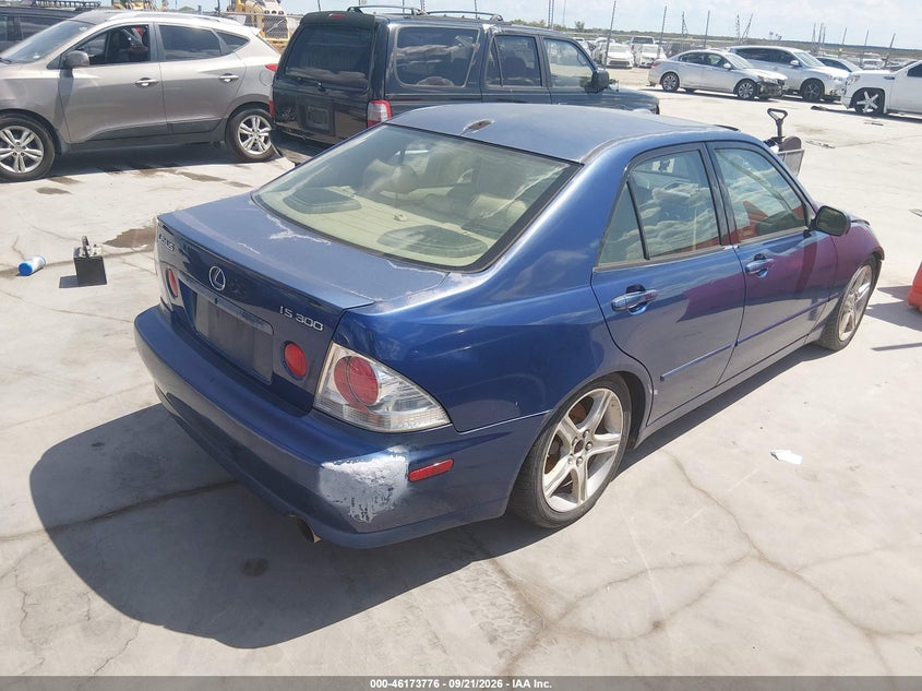 LEXUS IS 300 2002 VIN JTHBD192420051171