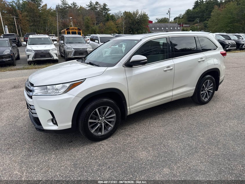 Vin: 5tdjzrfh9hs362817, lot: 46673643, toyota highlander xle 20172