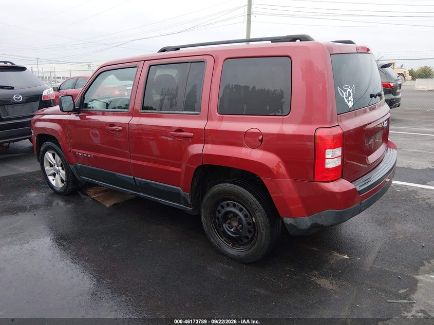 Vin: 1c4njpbb3ed913037, lot: 46673649, jeep patriot sport 20143