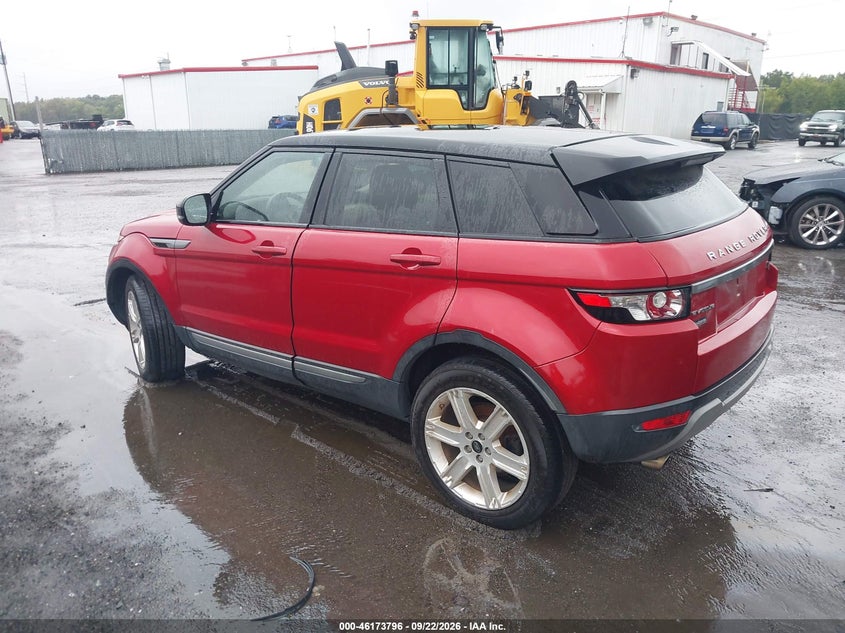 Vin: salvp2bg2dh740950, lot: 46673656, land rover range rover evoque pure 20133