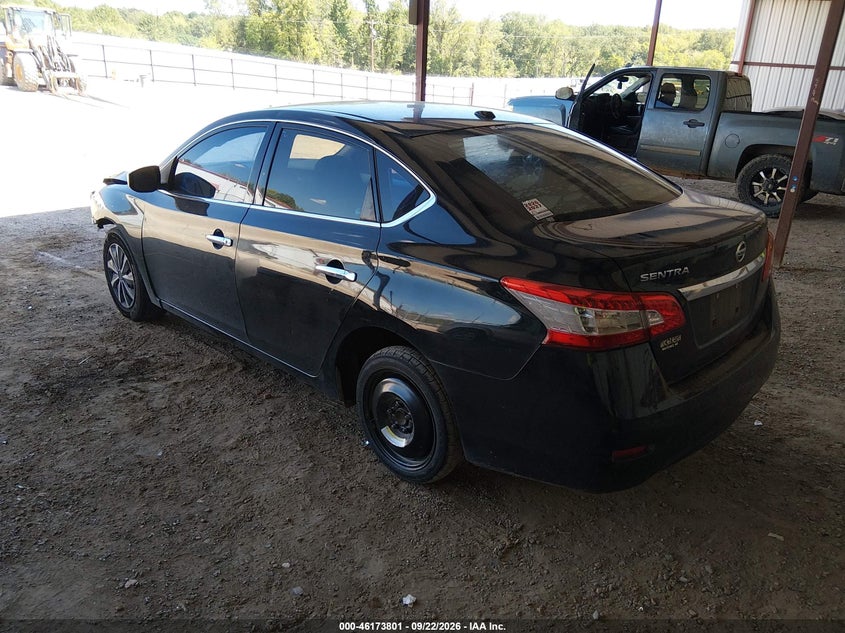 Vin: 3n1ab7ap9fl665352, lot: 46673661, nissan sentra fe+ s/s/sl/sr/sv 20153