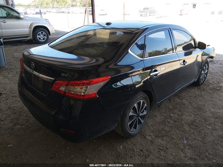 Vin: 3n1ab7ap9fl665352, lot: 46673661, nissan sentra fe+ s/s/sl/sr/sv 20154