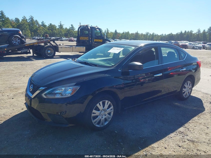 Vin: 3n1ab7ap8gy252648, lot: 46673695, nissan sentra fe+ s/s/sl/sr/sv 20162