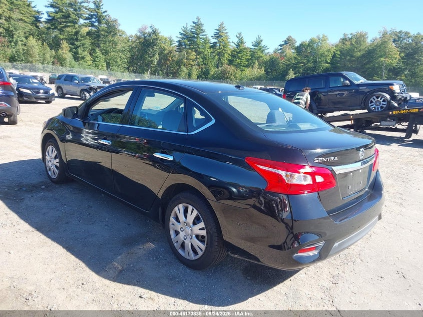 Vin: 3n1ab7ap8gy252648, lot: 46673695, nissan sentra fe+ s/s/sl/sr/sv 20163