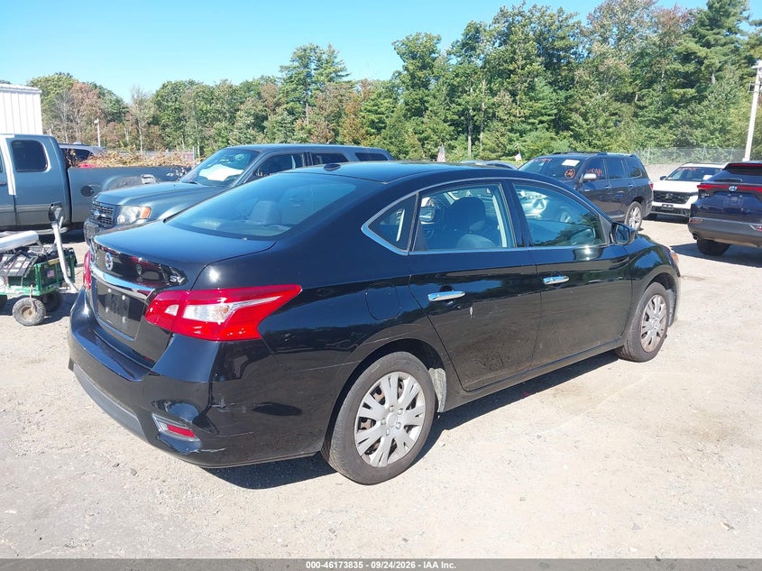 Vin: 3n1ab7ap8gy252648, lot: 46673695, nissan sentra fe+ s/s/sl/sr/sv 20164