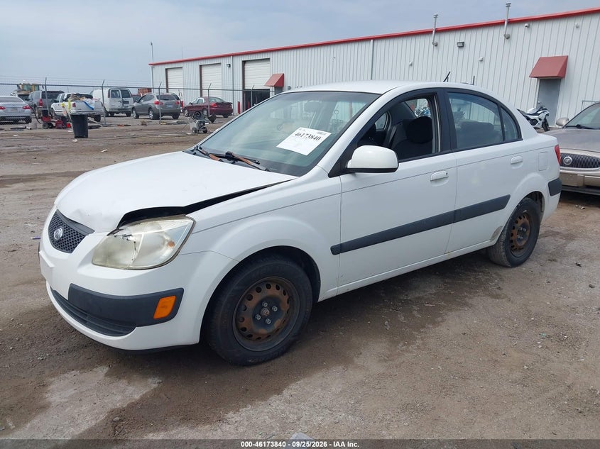 2006 Kia Rio, Звичайний знос, IAAI, VIN KNADE123966064184 — фото 2