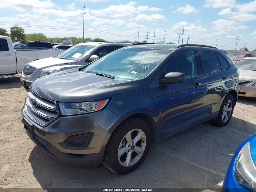 Vin: 2fmpk3g95jbc19837, lot: 46673703, ford edge se 20182