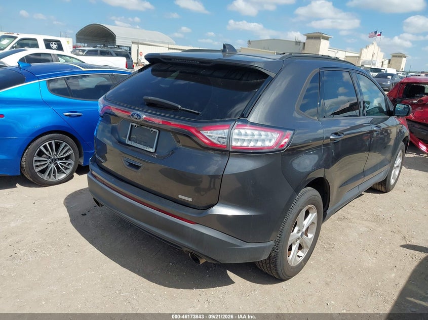 Vin: 2fmpk3g95jbc19837, lot: 46673703, ford edge se 20184