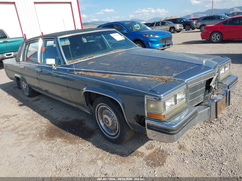 CADILLAC FLEETWOOD 1986 VIN 1G6DW69Y1G9739530