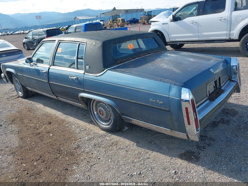 CADILLAC FLEETWOOD 1986 VIN 1G6DW69Y1G9739530