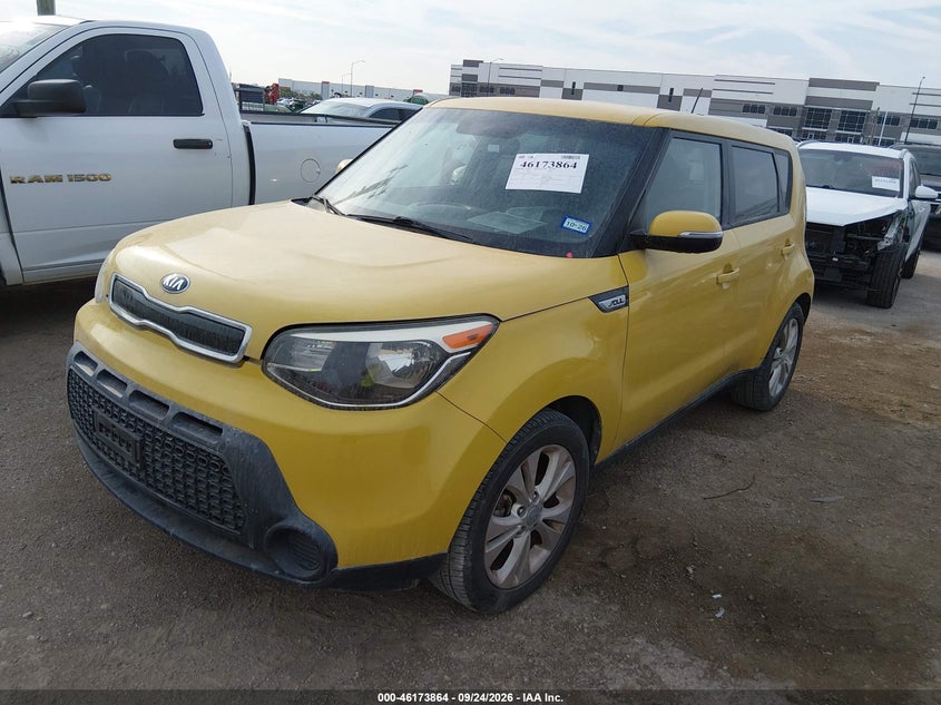 Vin: kndjp3a56e7032347, lot: 46673724, kia soul + 20142