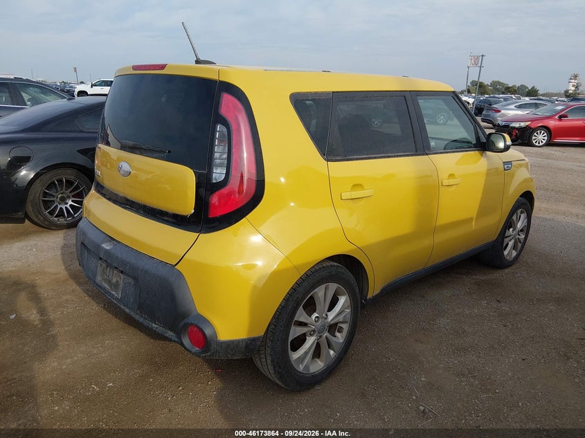 Vin: kndjp3a56e7032347, lot: 46673724, kia soul + 20144