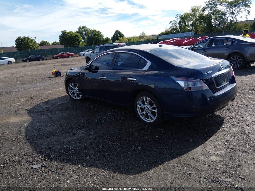 NISSAN MAXIMA 2013 VIN 1N4AA5AP6DC808504