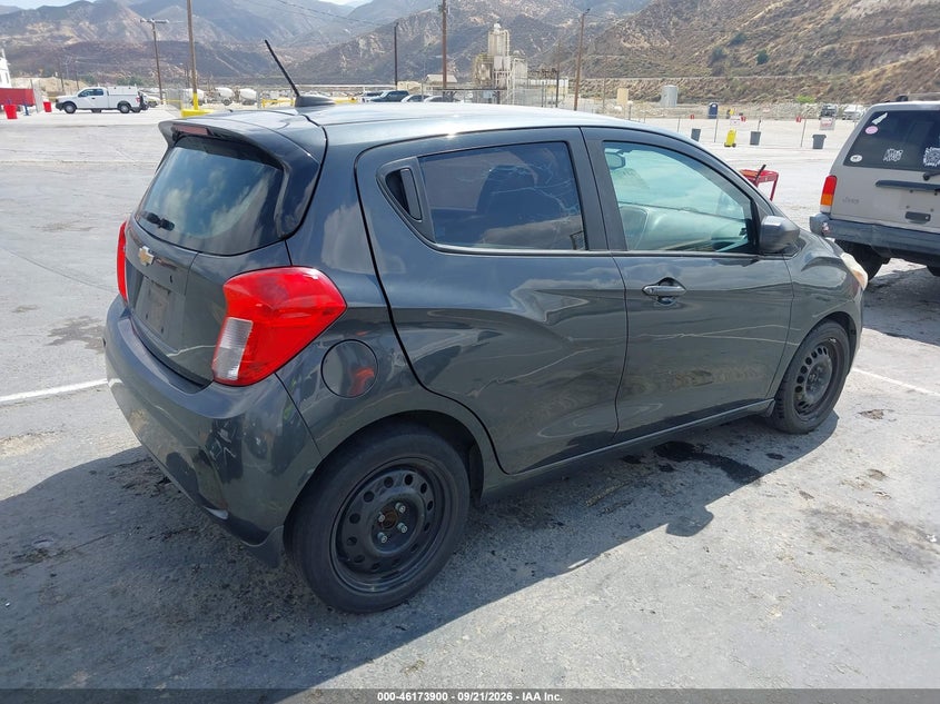 Vin: kl8cb6sa0hc819142, lot: 46673760, chevrolet spark ls cvt 20174