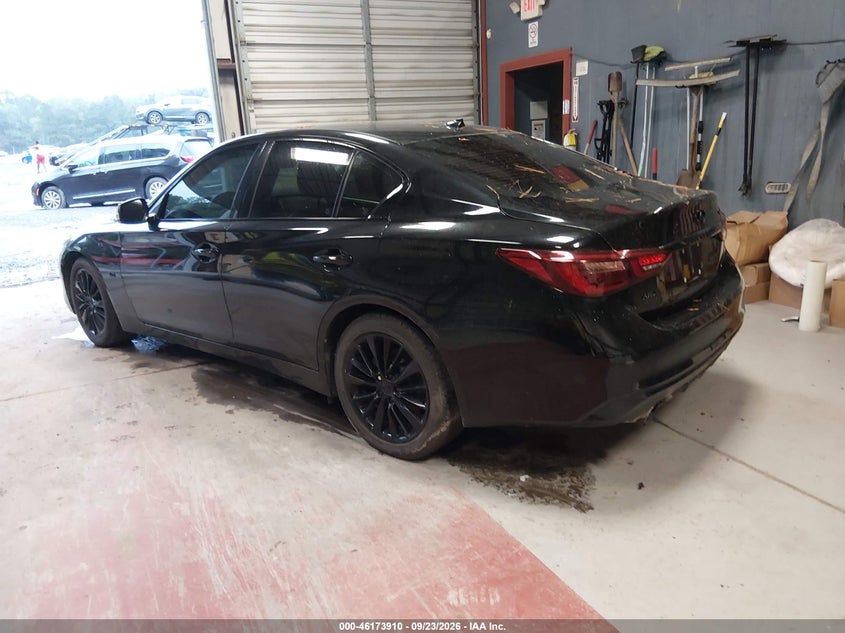 Vin: jn1ev7ar1km558354, lot: 46673770, infiniti q50 3.0t luxe 20193