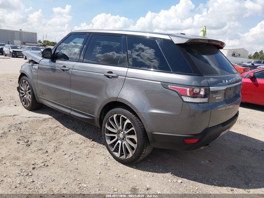 Vin: salwr2tf5ea502119, lot: 46673786, land rover range rover sport 5.0l v8 supercharged 20143