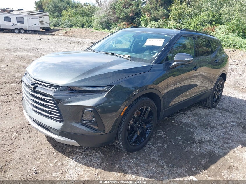 2020 Chevrolet Blazer, Затоплення, IAAI, VIN 3GNKBCRS7LS625508 — фото 2