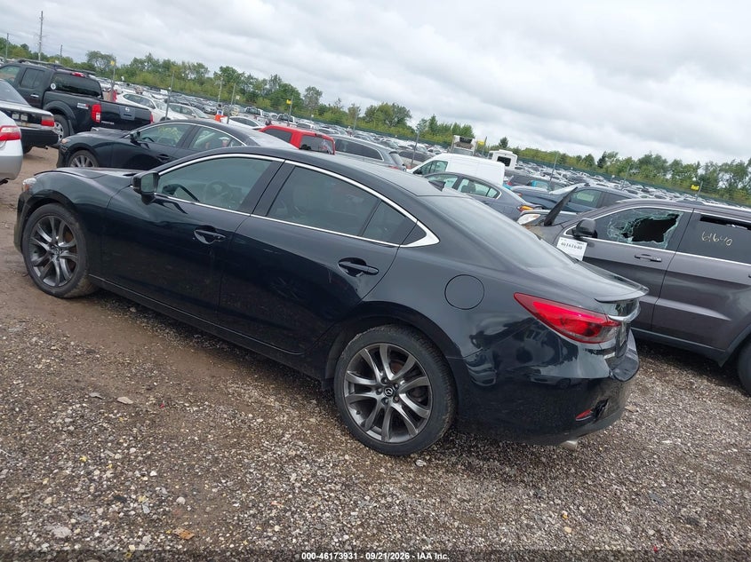 Vin: jm1gl1x58h1109681, lot: 46673791, mazda mazda6 grand touring 20173