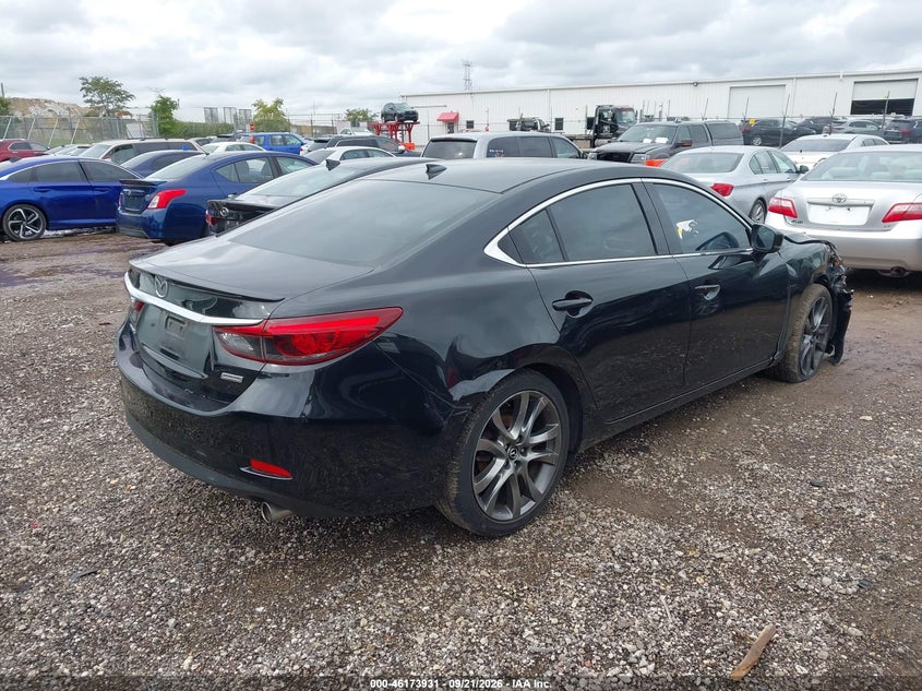 Vin: jm1gl1x58h1109681, lot: 46673791, mazda mazda6 grand touring 20174