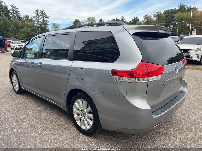 Vin: 5tddk3dc2ds049138, lot: 46673823, toyota sienna xle/limited 20133
