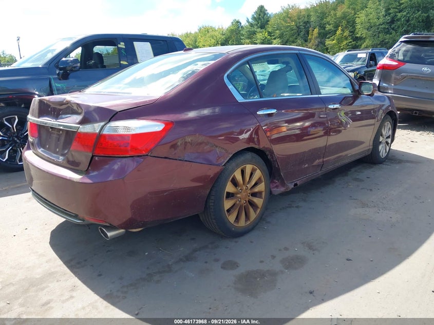 Vin: 1hgcr2f8xea135923, lot: 46673828, honda accord ex-l 20144
