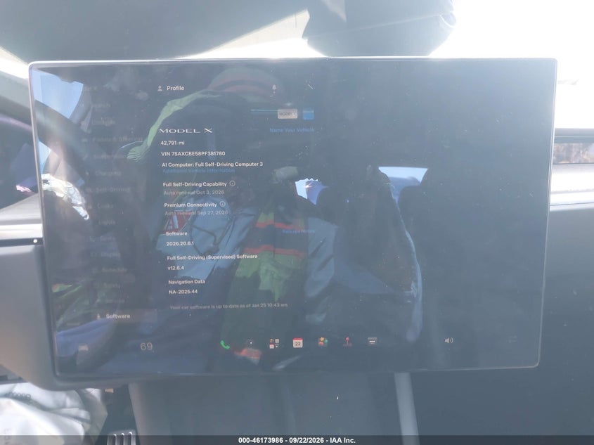 2023 TESLA MODEL X DUAL MOTOR ALL-WHEEL DRIVE/STANDARD RANGE · Фото 7