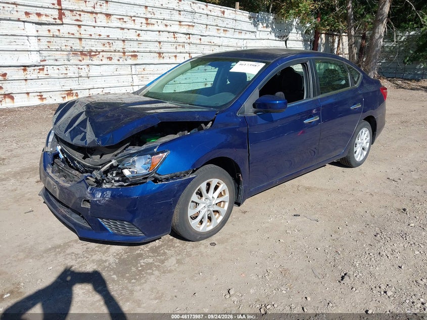 Vin: 3n1ab7ap3ky244031, lot: 46673847, nissan sentra sv 20192