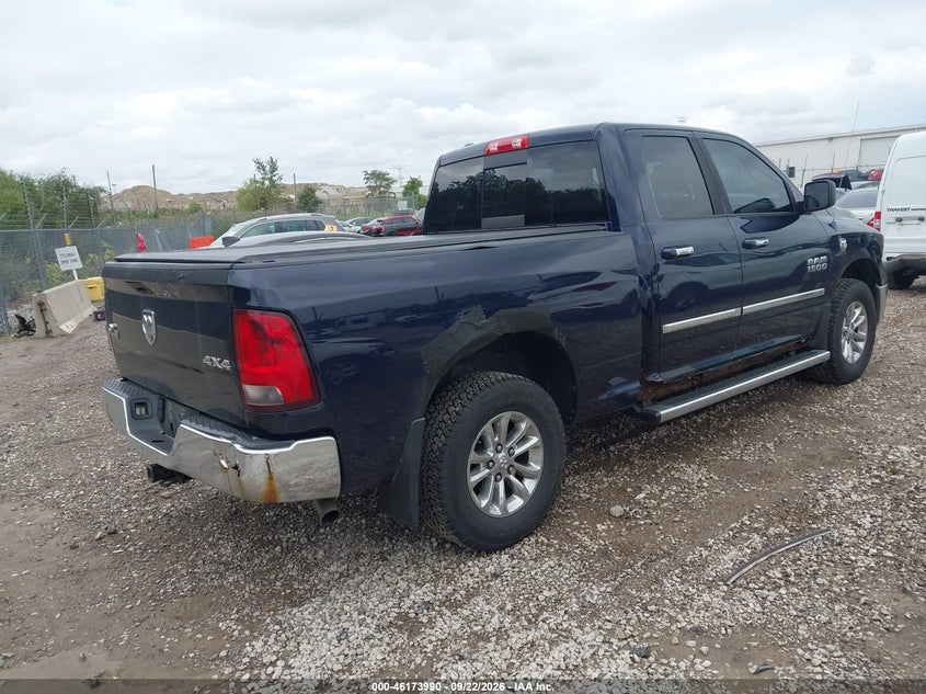 Vin: 1c6rr7gg2ds643380, lot: 46673850, ram 1500 slt 20134