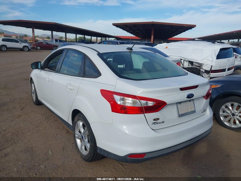 Vin: 1fadp3f27dl145263, lot: 46673871, ford focus se 20133