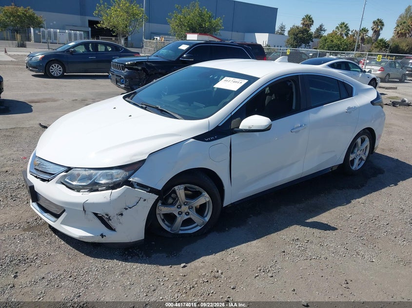 2018 Chevrolet Volt Lt, Левый перёд, IAAI, VIN 1G1RC6S59JU126886 — фото 2