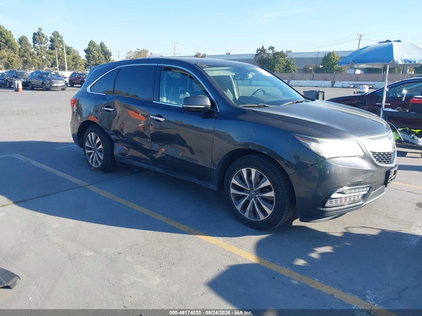 Vin: 5fryd3h44fb007865, lot: 46673880, acura mdx technology package 2015 img_1
