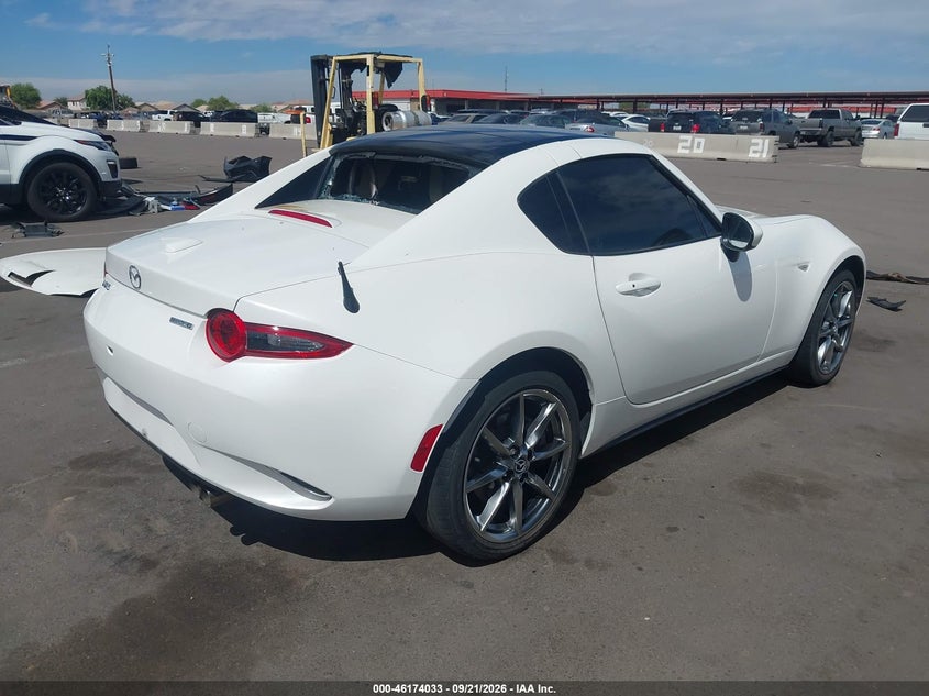 Vin: jm1ndam75n0507572, lot: 46673893, mazda mx-5 miata rf grand touring 20224