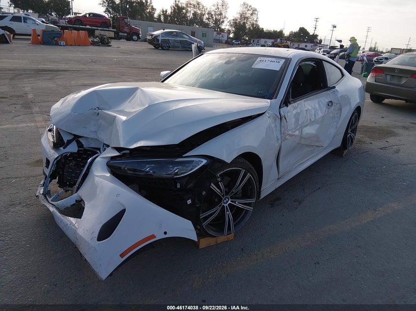 Vin: wba53ap03mcg42841, lot: 46673898, bmw 4 series 430i 20212