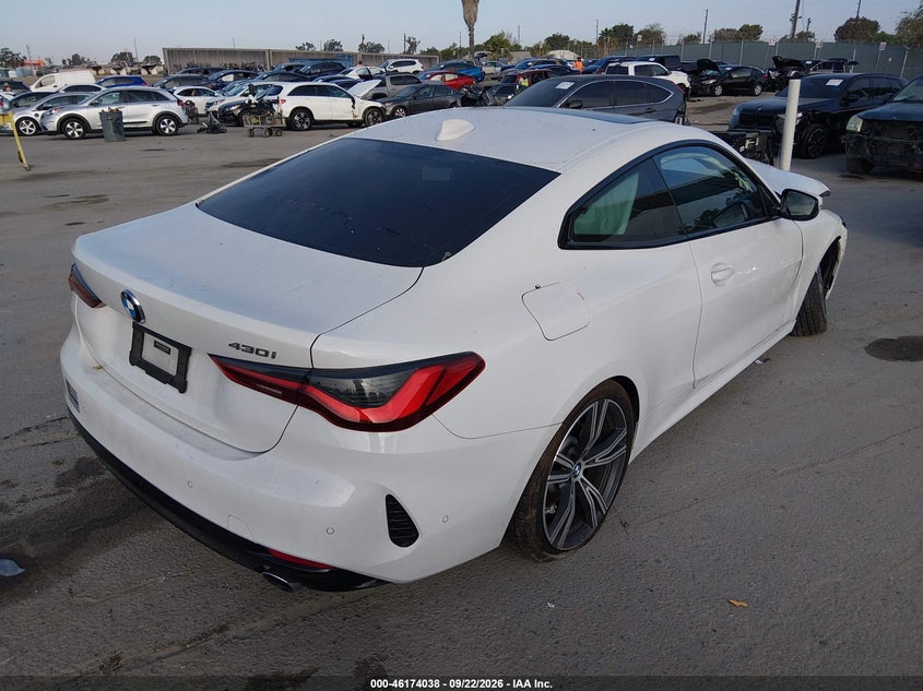Vin: wba53ap03mcg42841, lot: 46673898, bmw 4 series 430i 20214